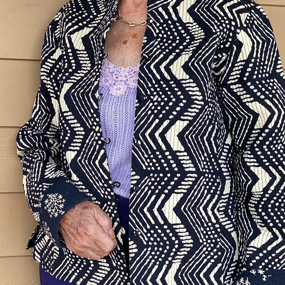 Reversible cotton jacket